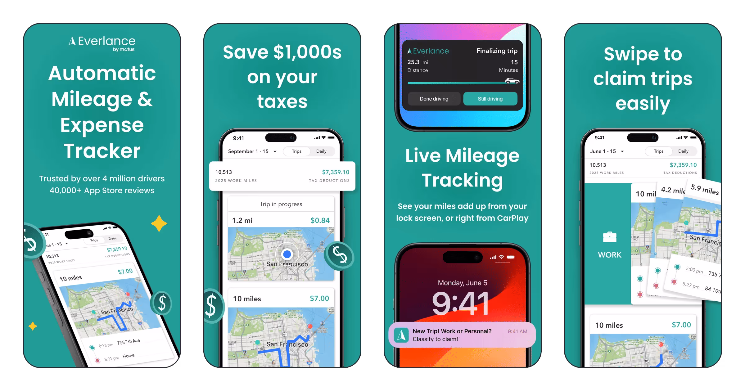 Mileage Tracker by Everlance