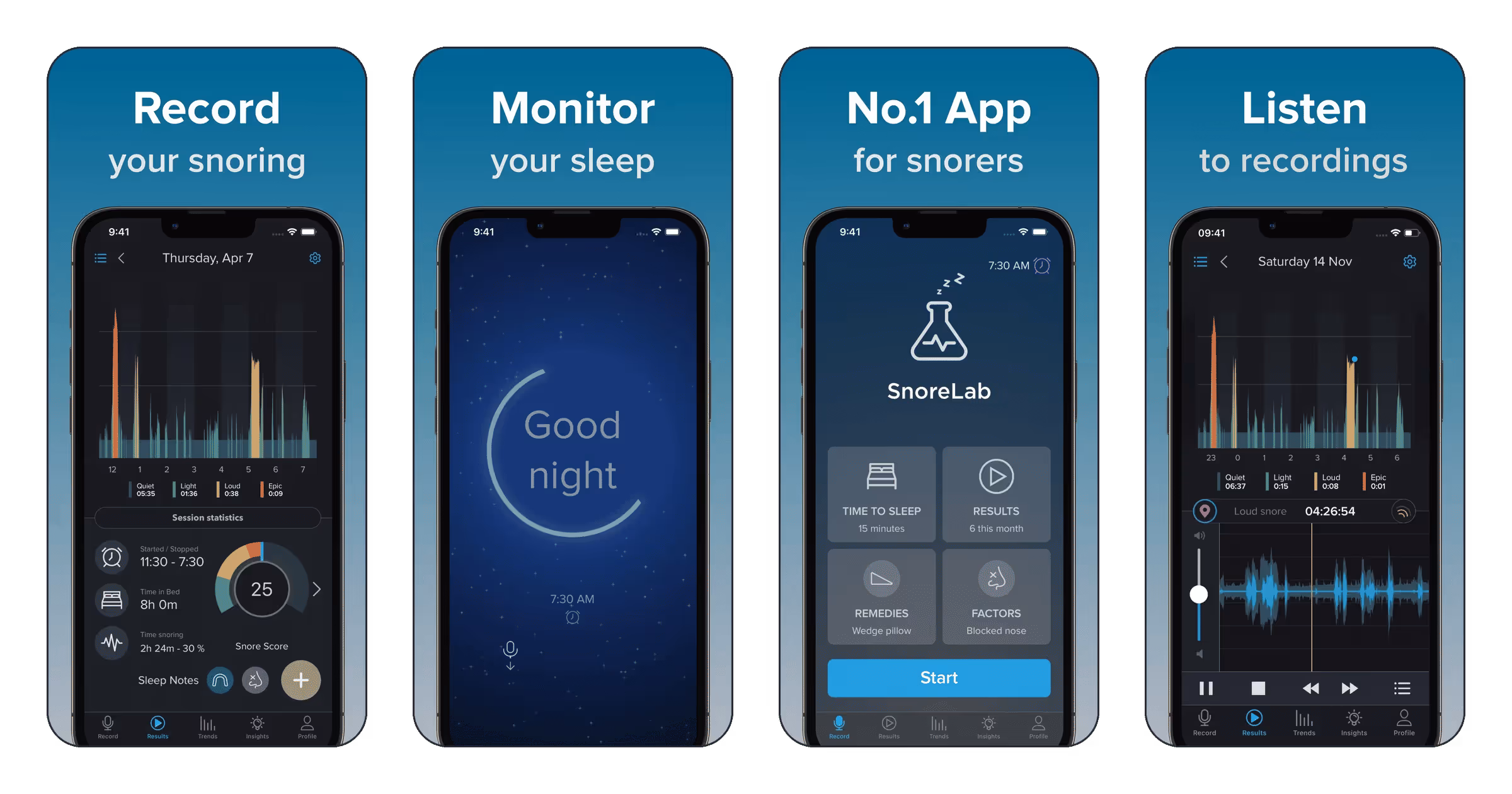 SnoreLab : Record Your Snoring