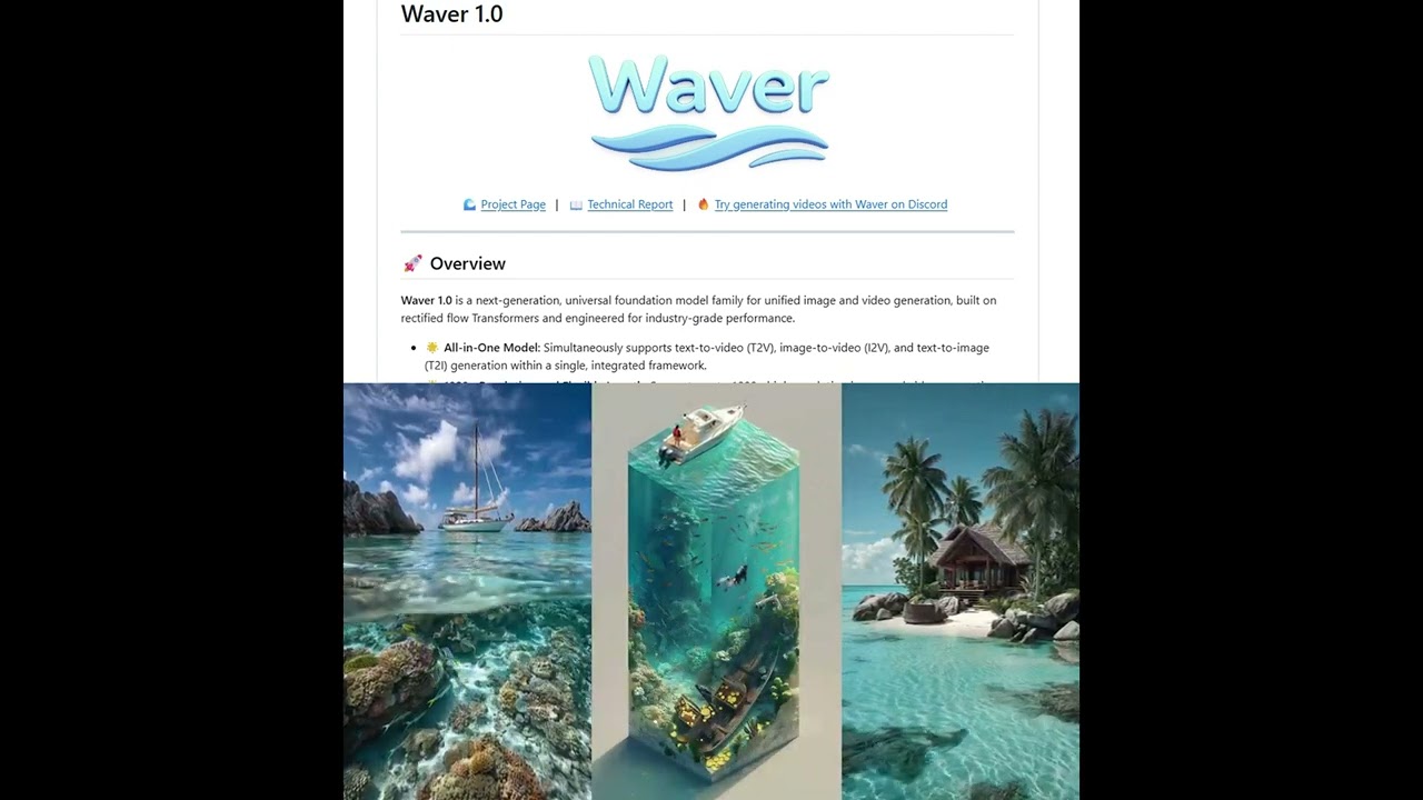 ByteDance Launches Waver 1.0: Revolutionizing AI-Driven Visual Content Creation and Storytelling
