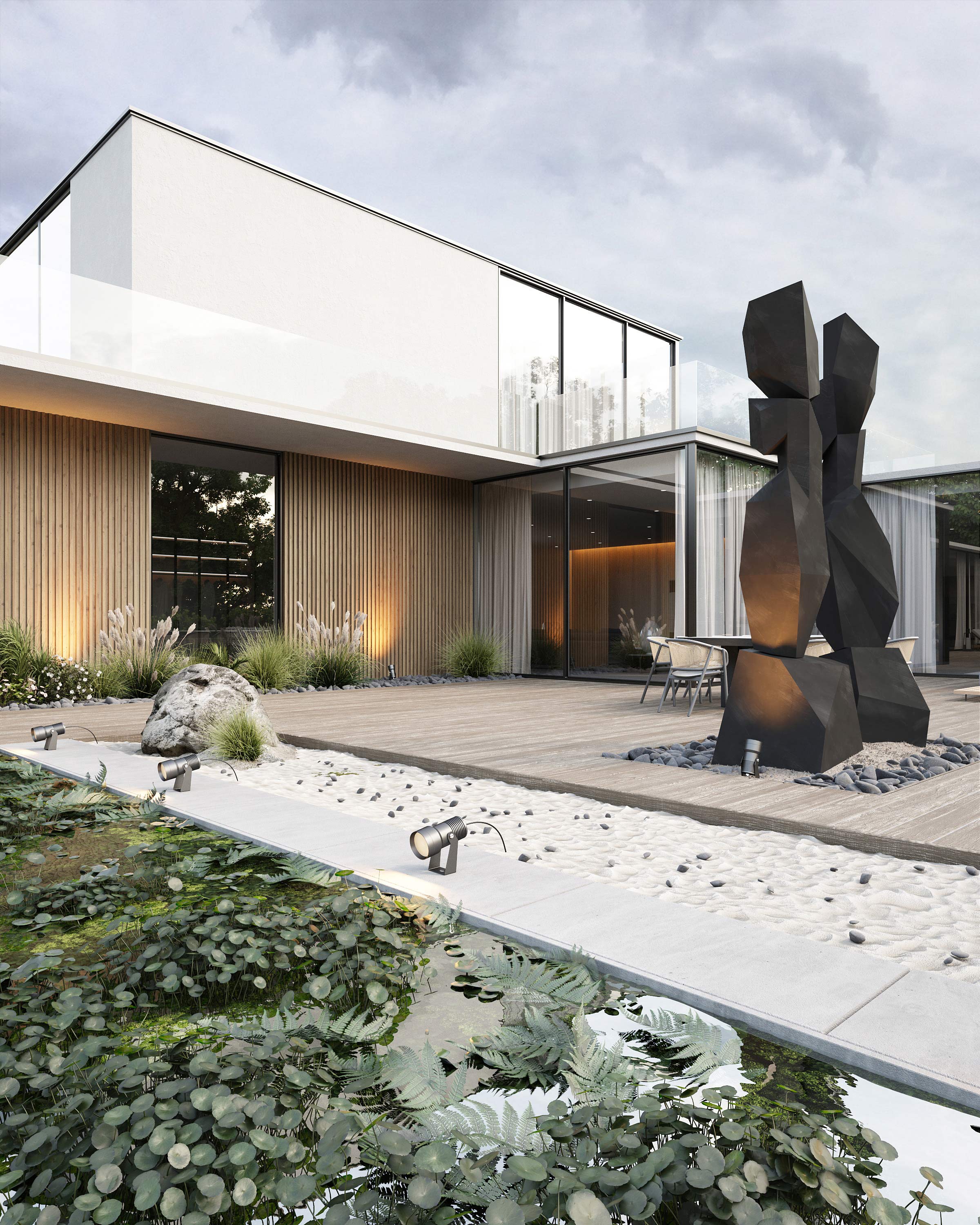 Minimalist Concept House