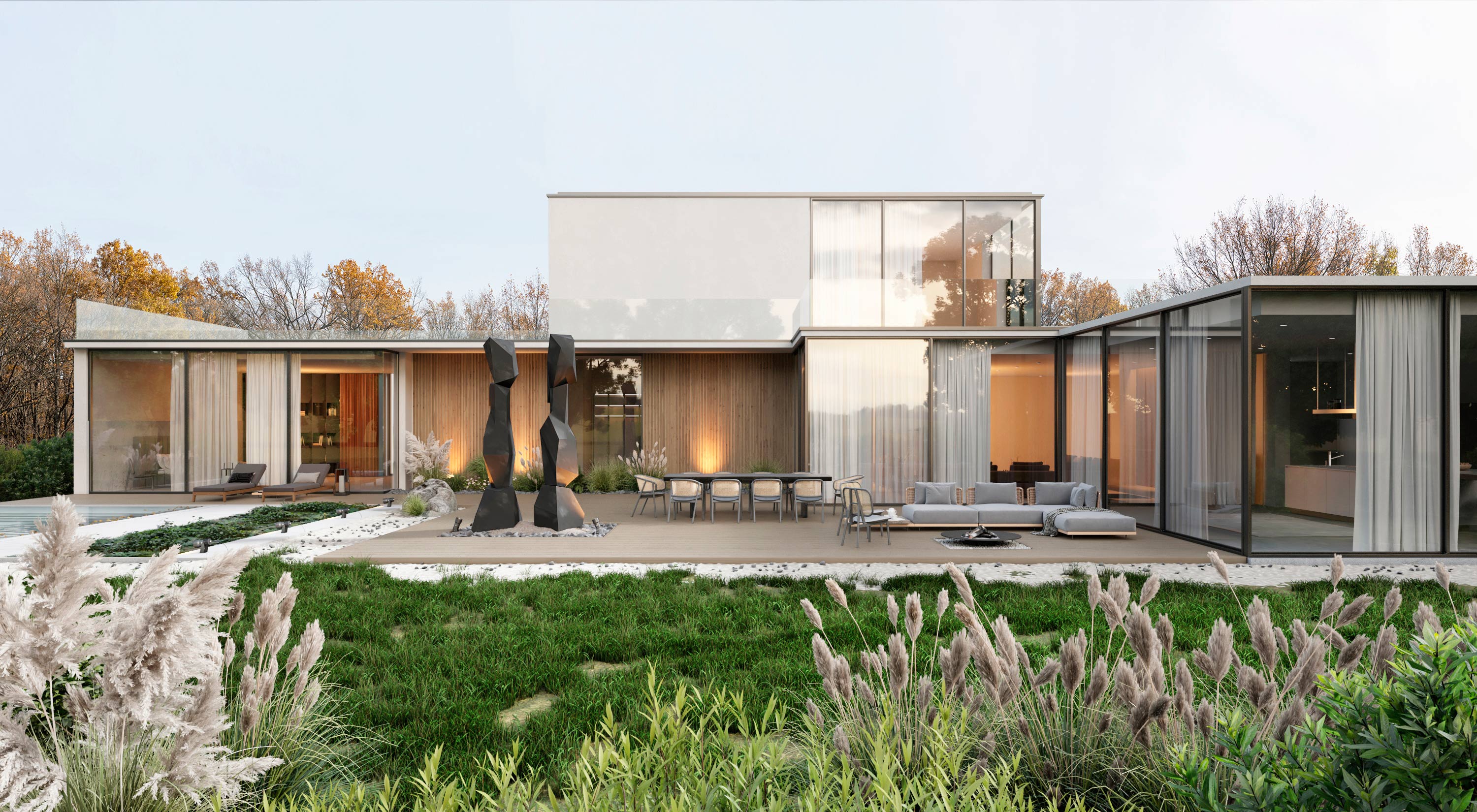 Minimalist Concept House