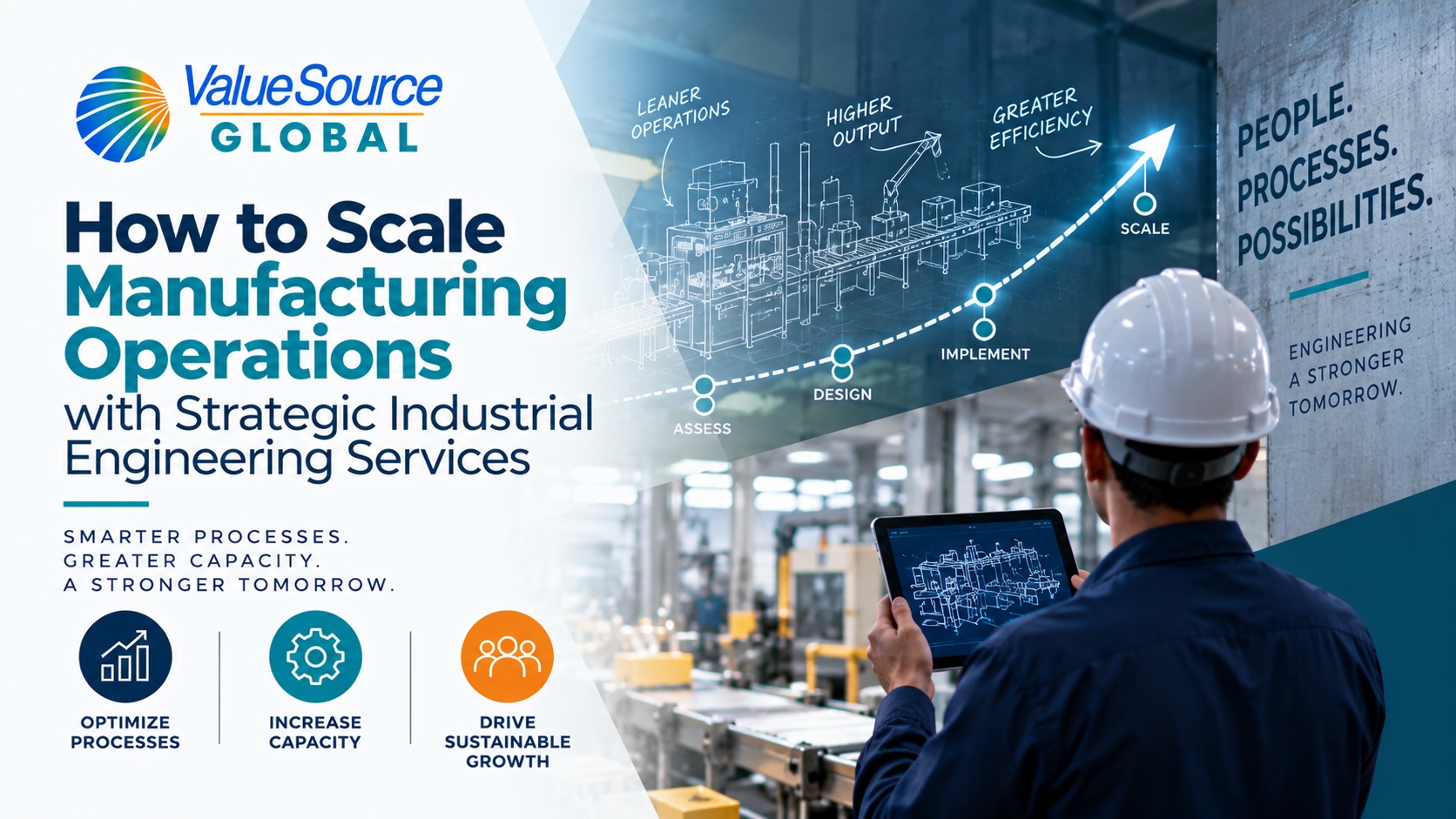 How to Scale Manufacturing Operations with Strategic Industrial Engineering Services