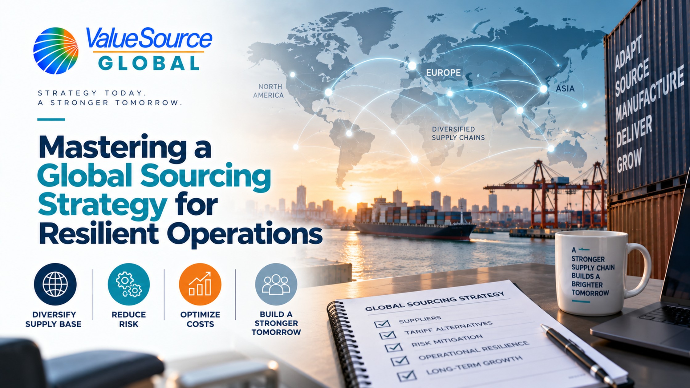 Mastering a Global Sourcing Strategy for Resilient Operations