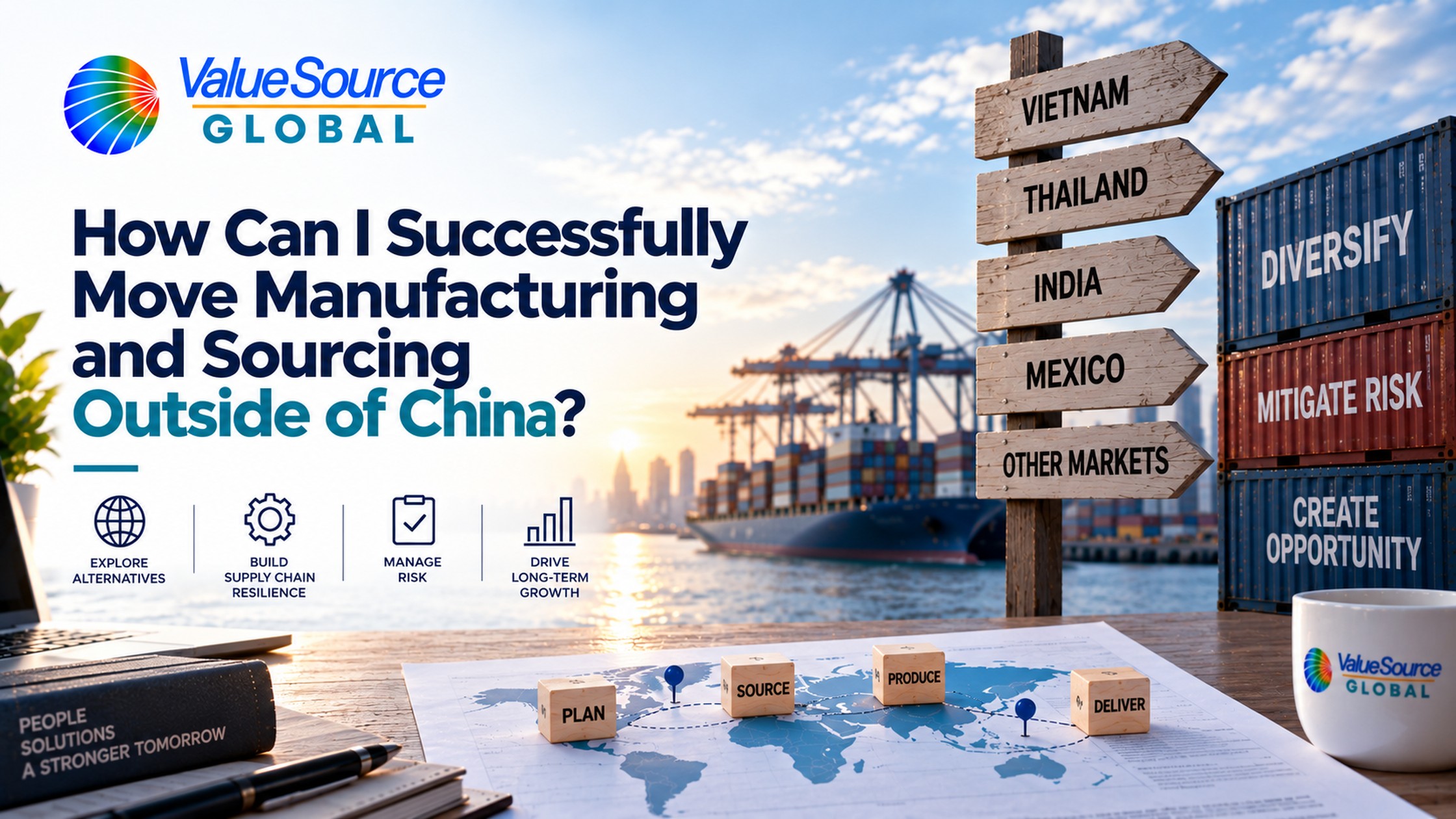 How Can I Successfully Move Manufacturing and Sourcing Outside of China?
