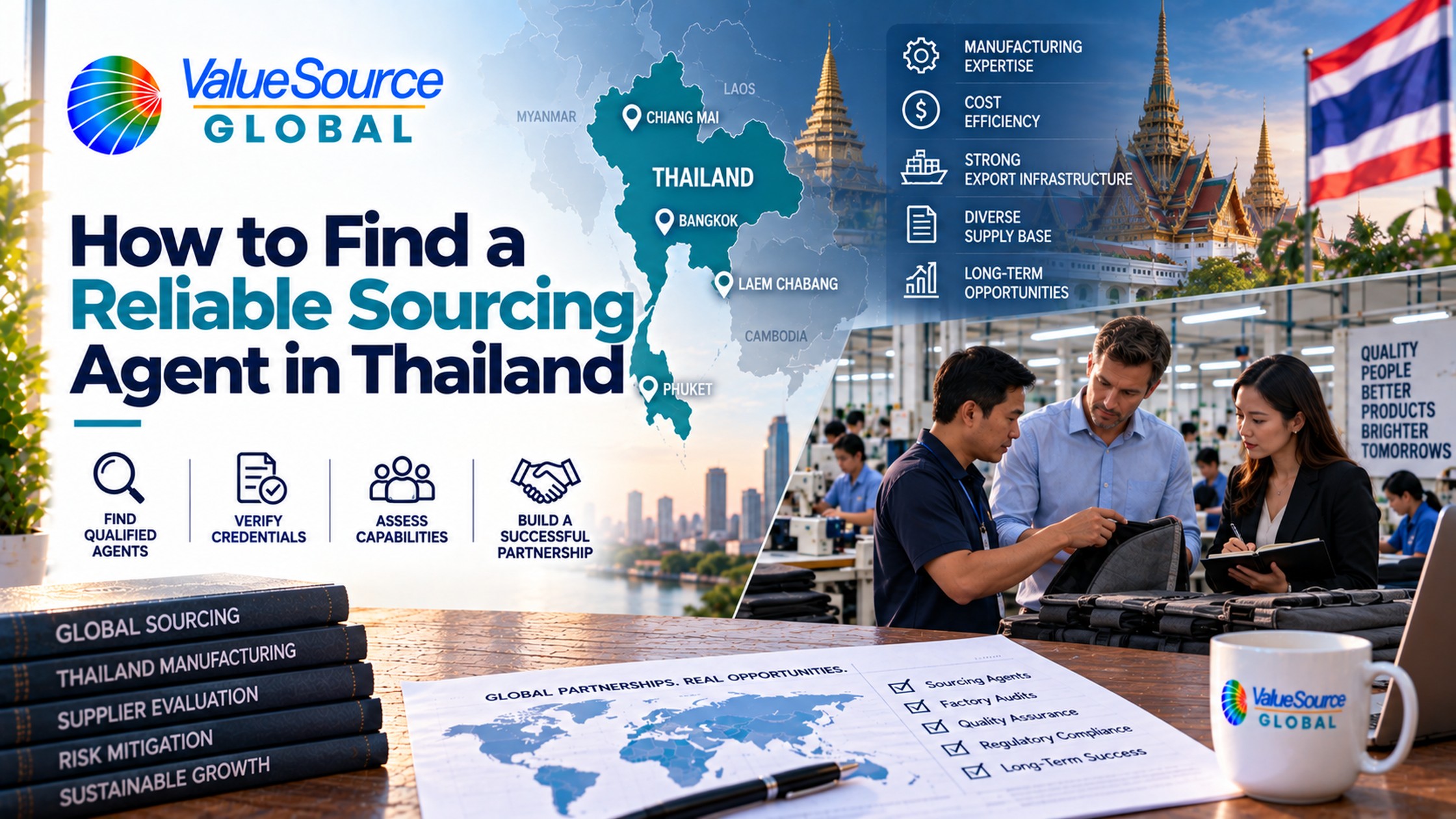How to Find a Reliable Sourcing Agent in Thailand