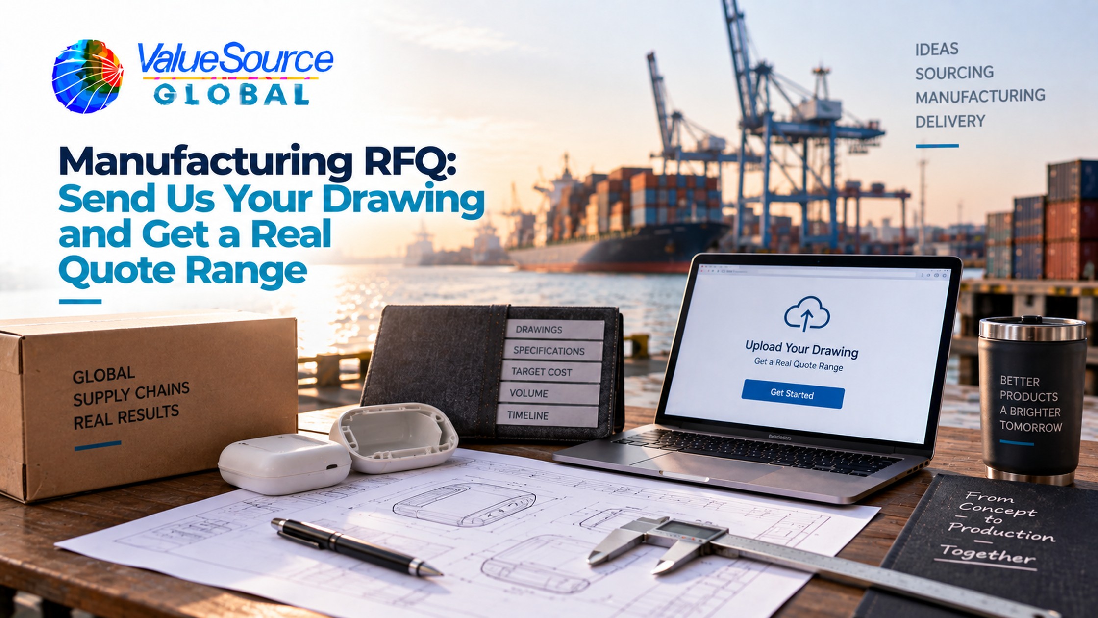 Manufacturing RFQ: Send Us Your Drawing and Get a Real Quote Range