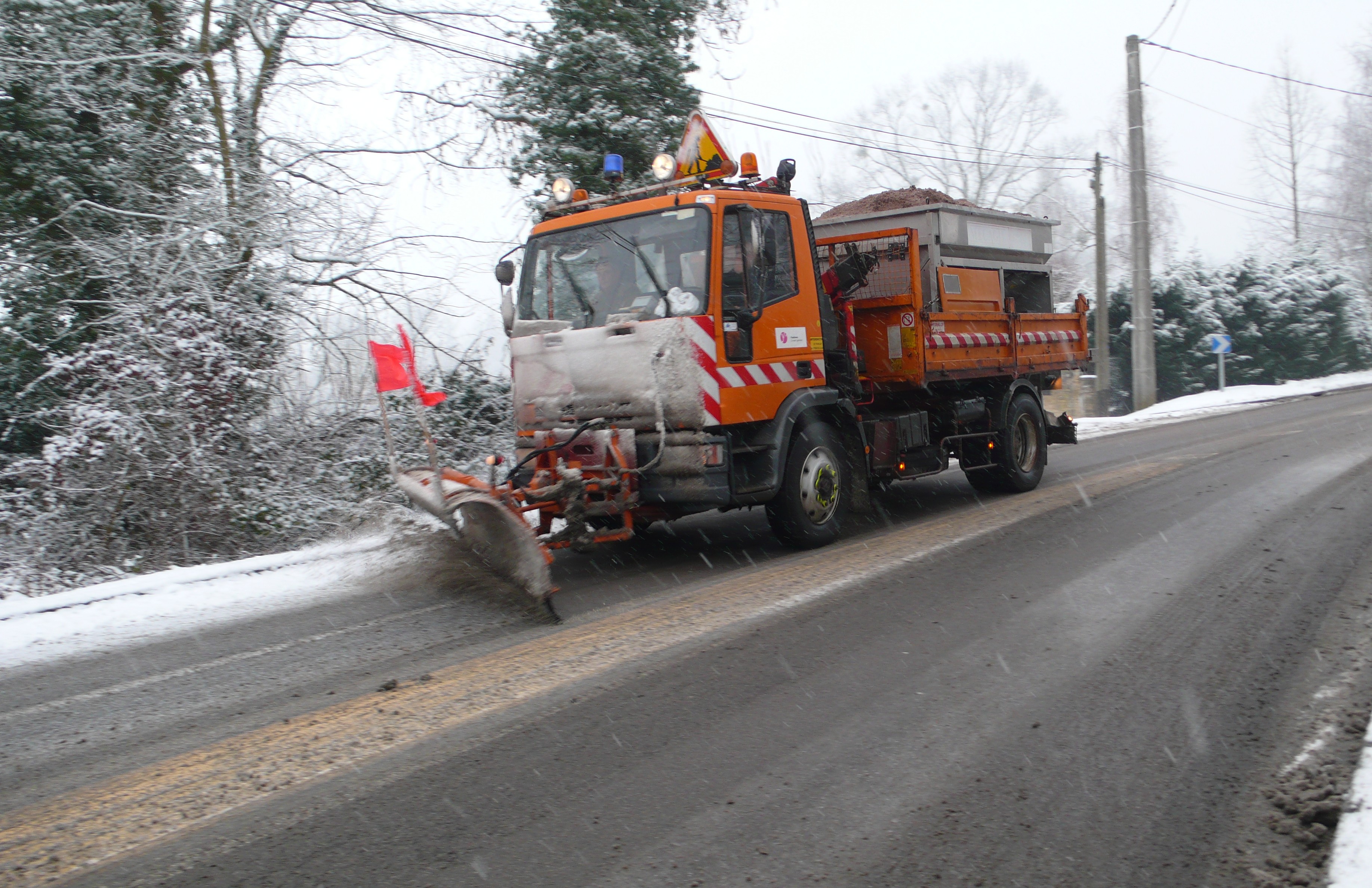 photo déneigement Yvelines
