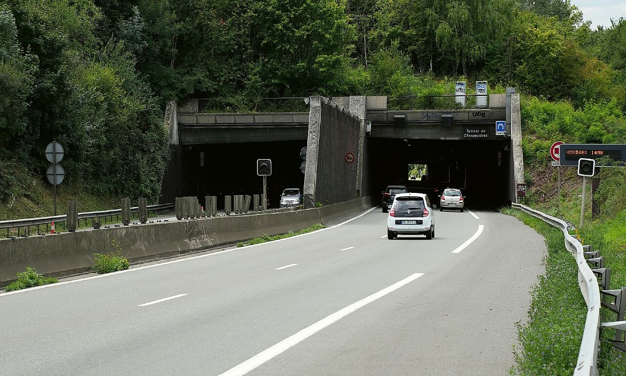 Les automobilistes sont pressés de pouvoir mprunter à nouveau le tunnel de Chennevières
