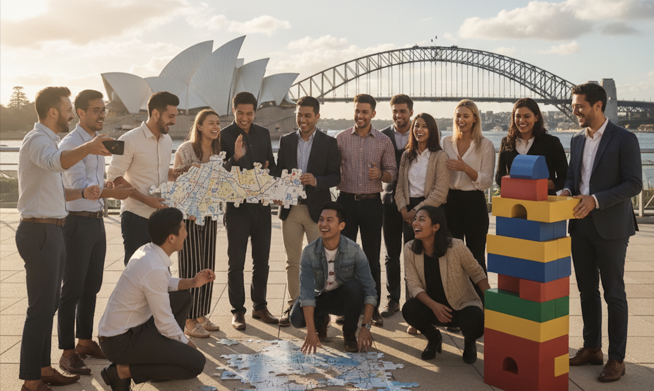 Team building activities in Sydney with TeamFun Events corporate games