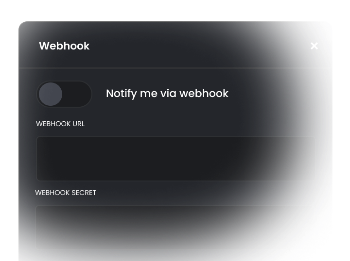 Webhooks & API Integration