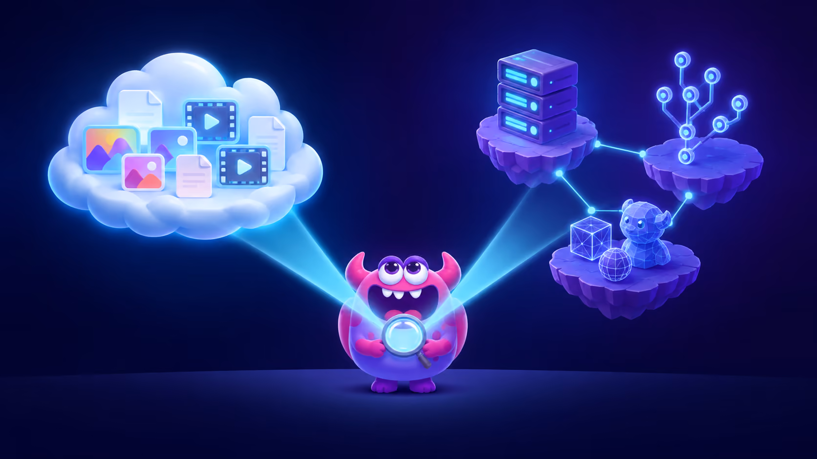 One cloud library versus a connected network of storage, version control and 3D assets, illustrating the Artstash vs Air comparison