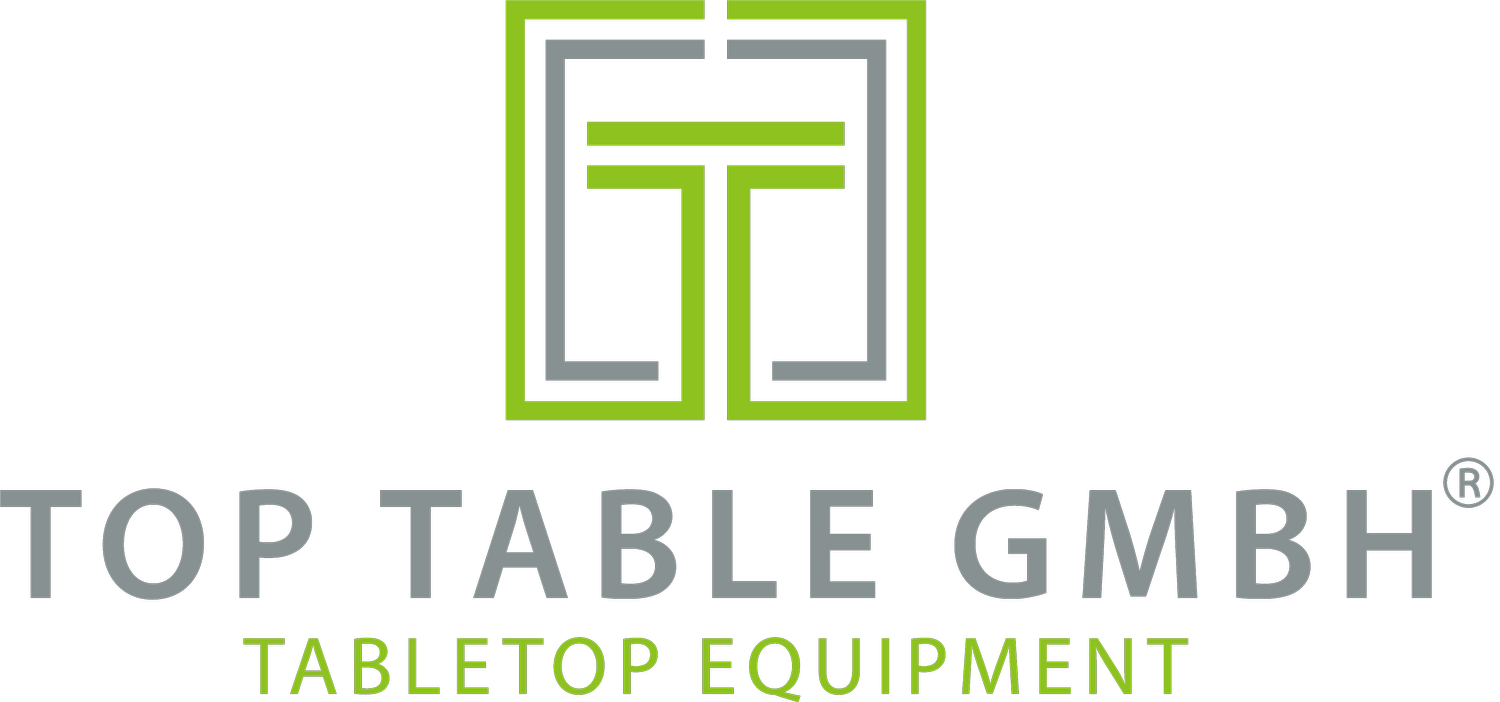 TOP TABLE GMBH Logo – Anbieter für Tabletop Equipment und Gastronomiebedarf.