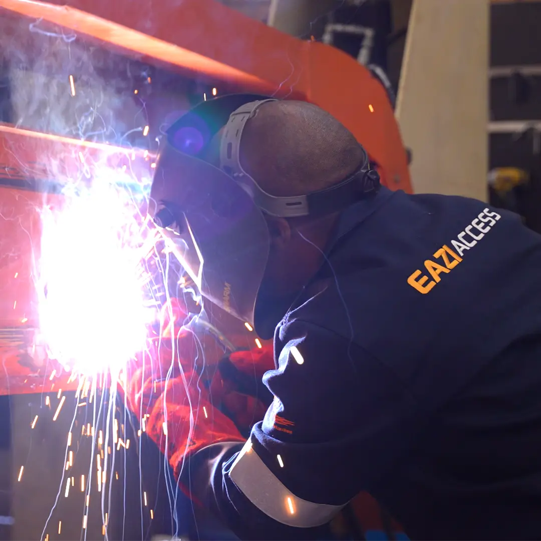 Technician at work