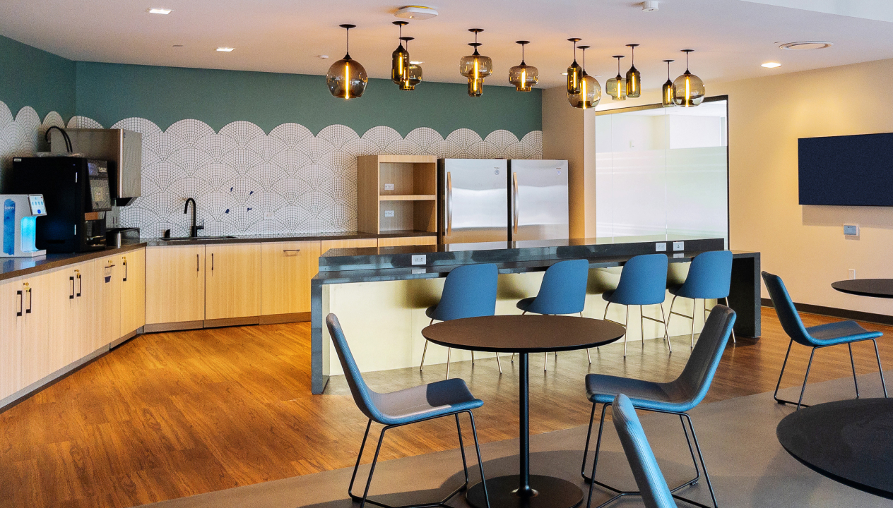 Consulting firm cafe