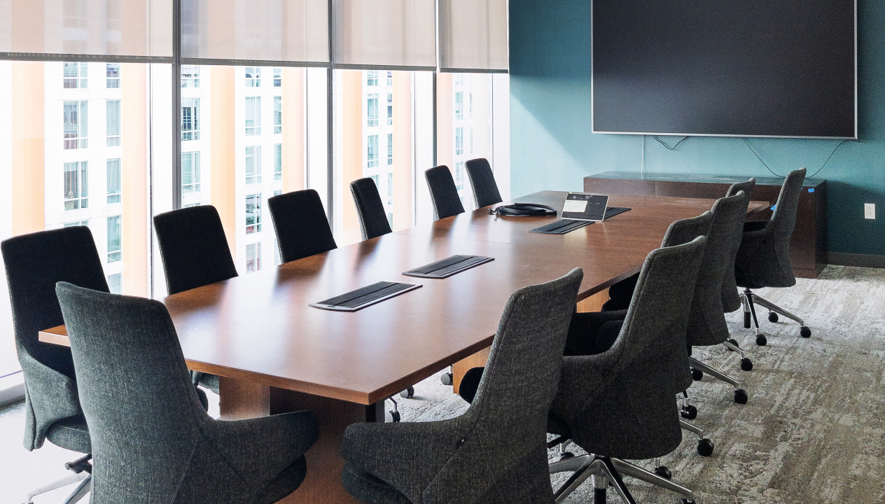 Consulting firm conference room