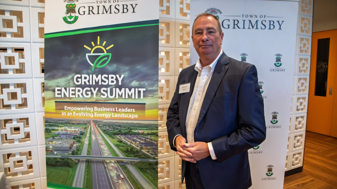 David Arkell at the Grimsby Energy summit