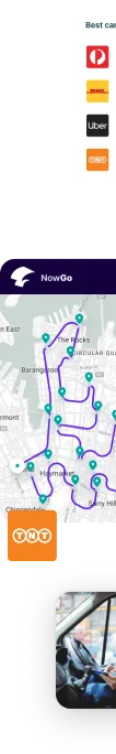 Now & Go delivery map