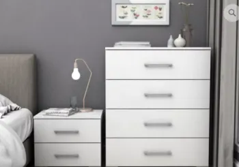 drawers and bedside table