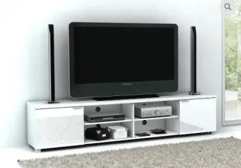 television & cabinet