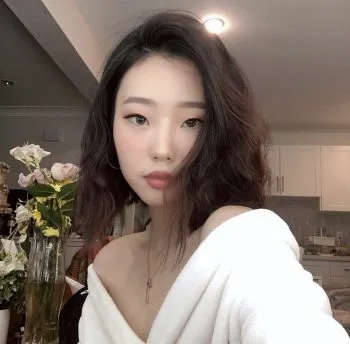 Woman wearing makeup