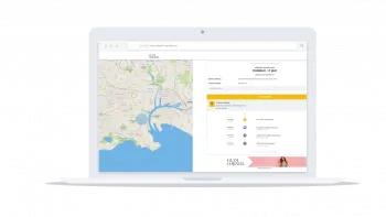 GlamCorner tracking experience