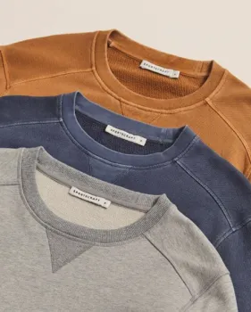 Sportscraft jumpers blue grey and camel