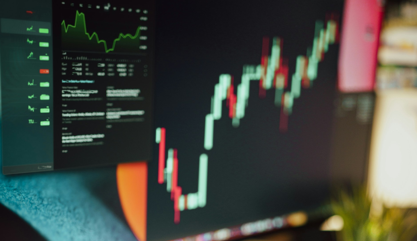 Business analytics on screen