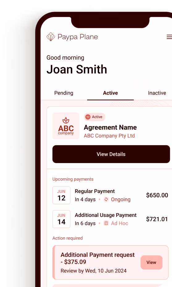 Application interface