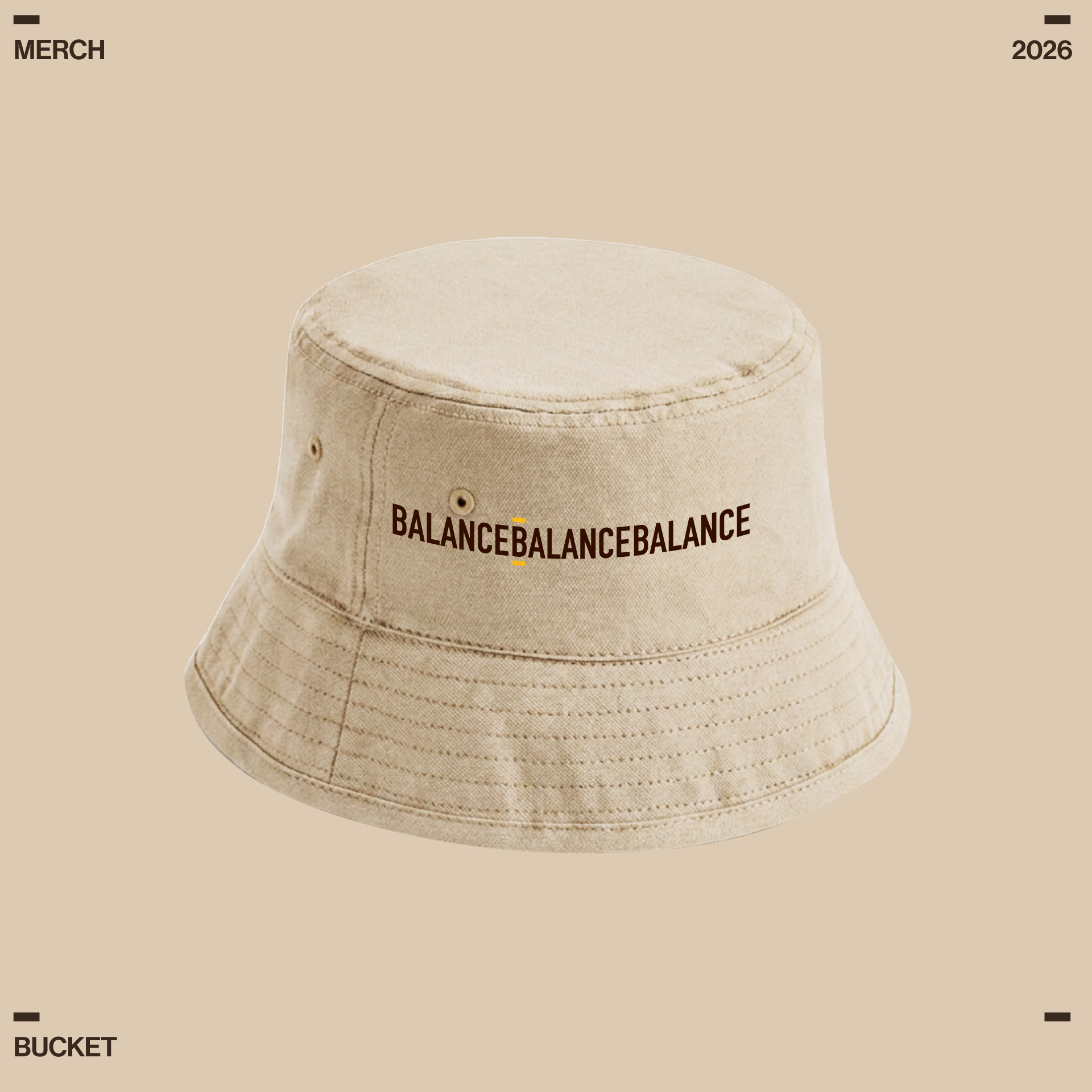 Bucket Hat (Desert Sand)