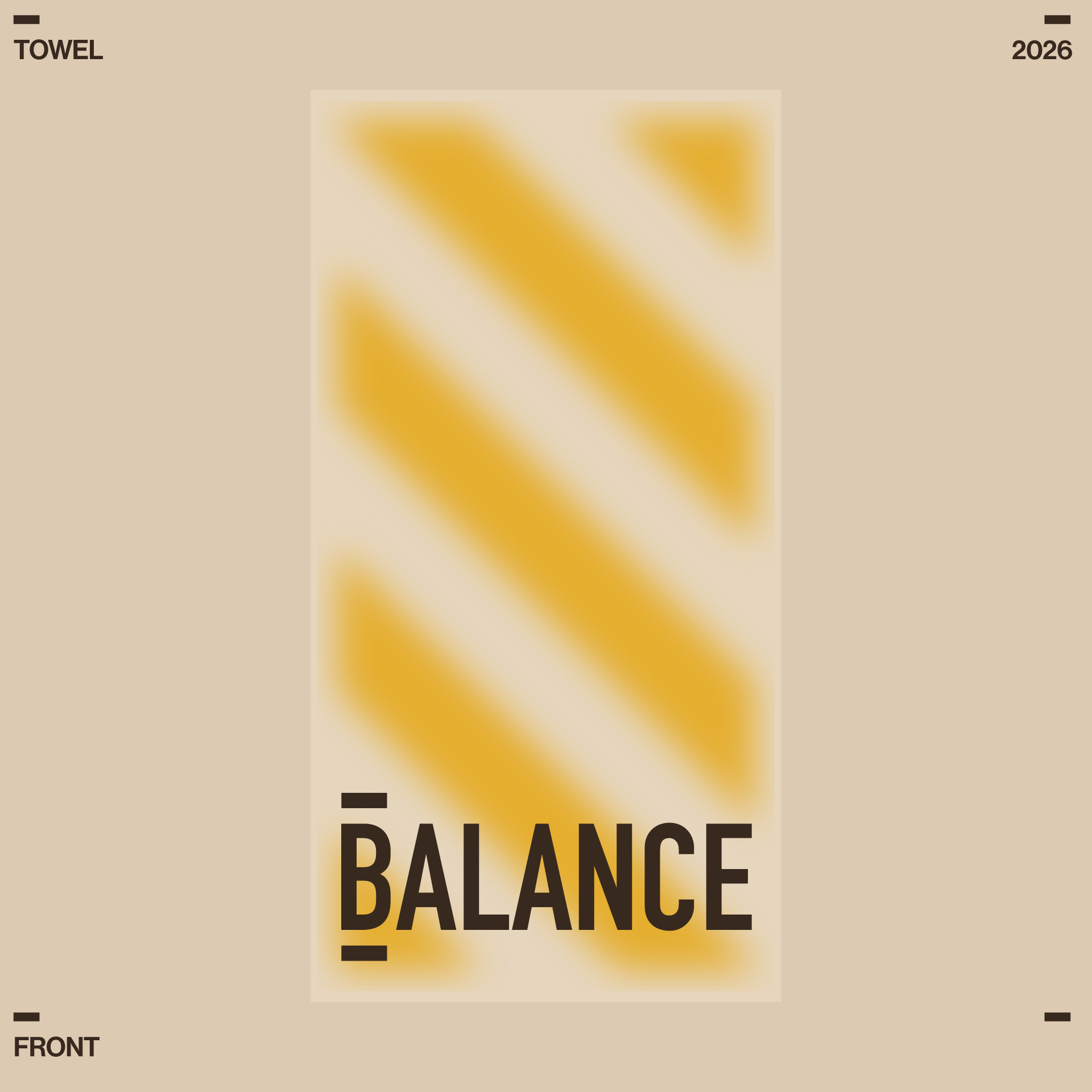 Beach Towel (Music Life Balance)