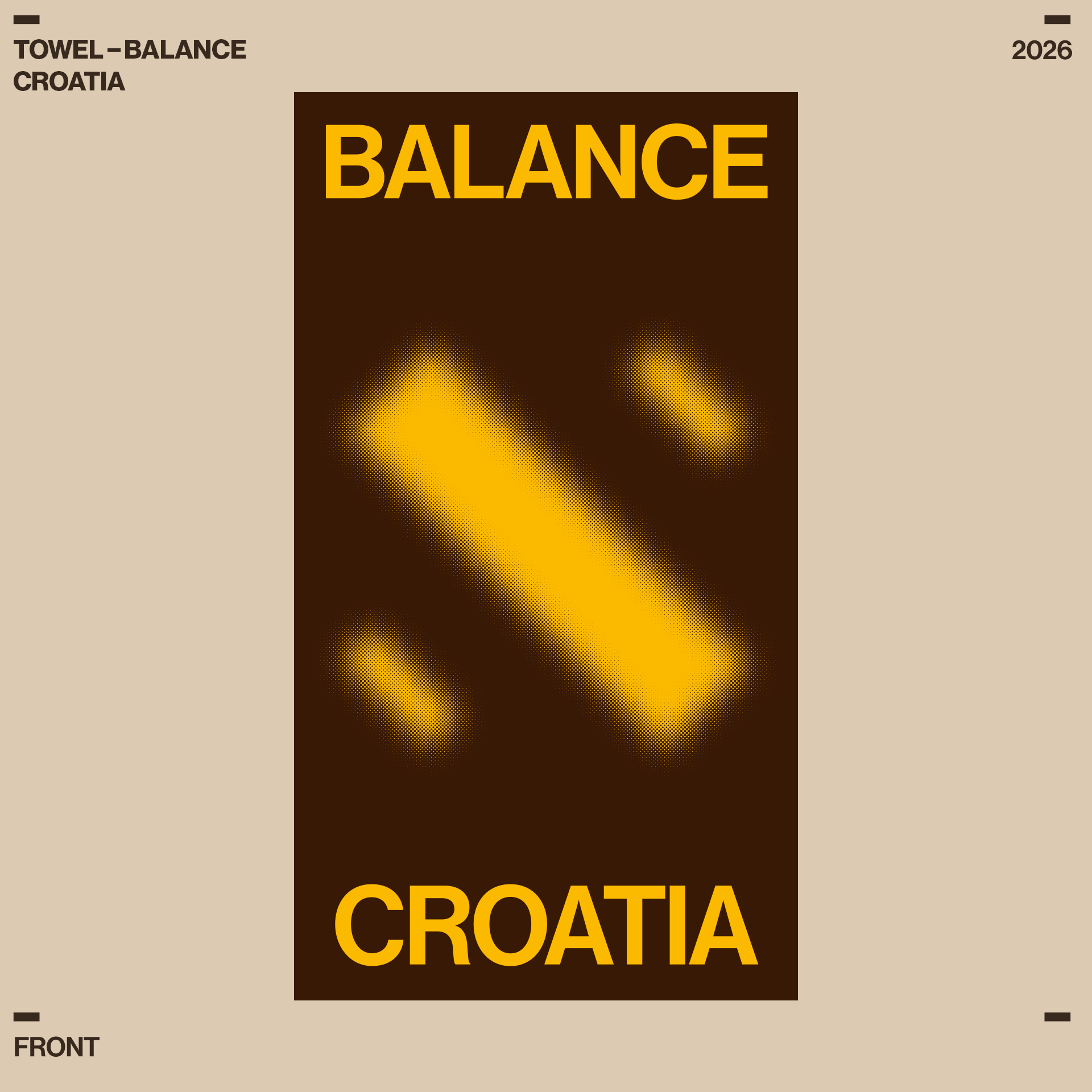 Beach Towel (Balance Croatia)