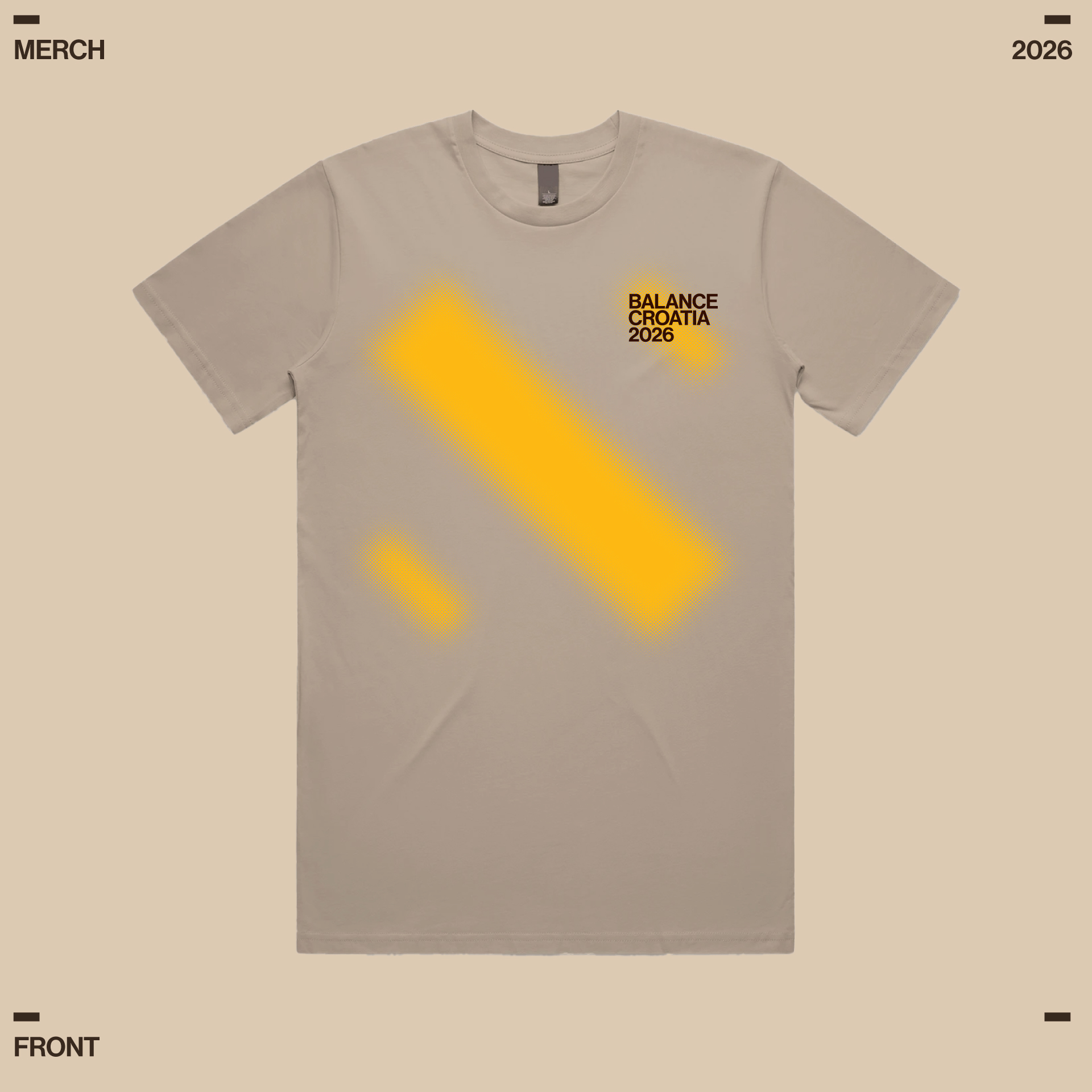 2026 Line-up Stripe Tee (Unisex)