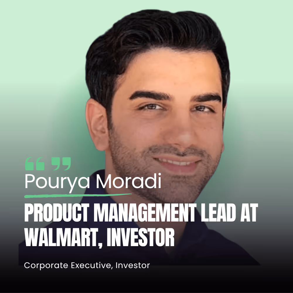 Pourya Moradi, Walmart