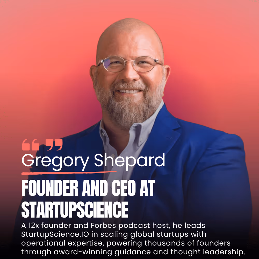 Founder and CEO at Startup Science