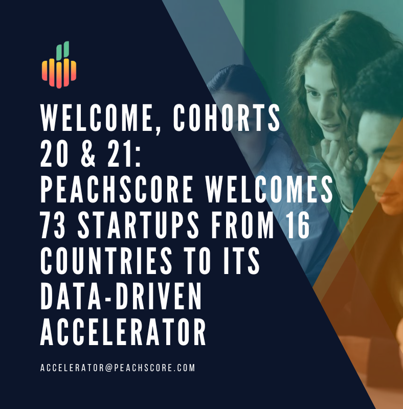 Peachscore Welcomes 73 Startups from 16 Countries to Its Data-driven Accelerator