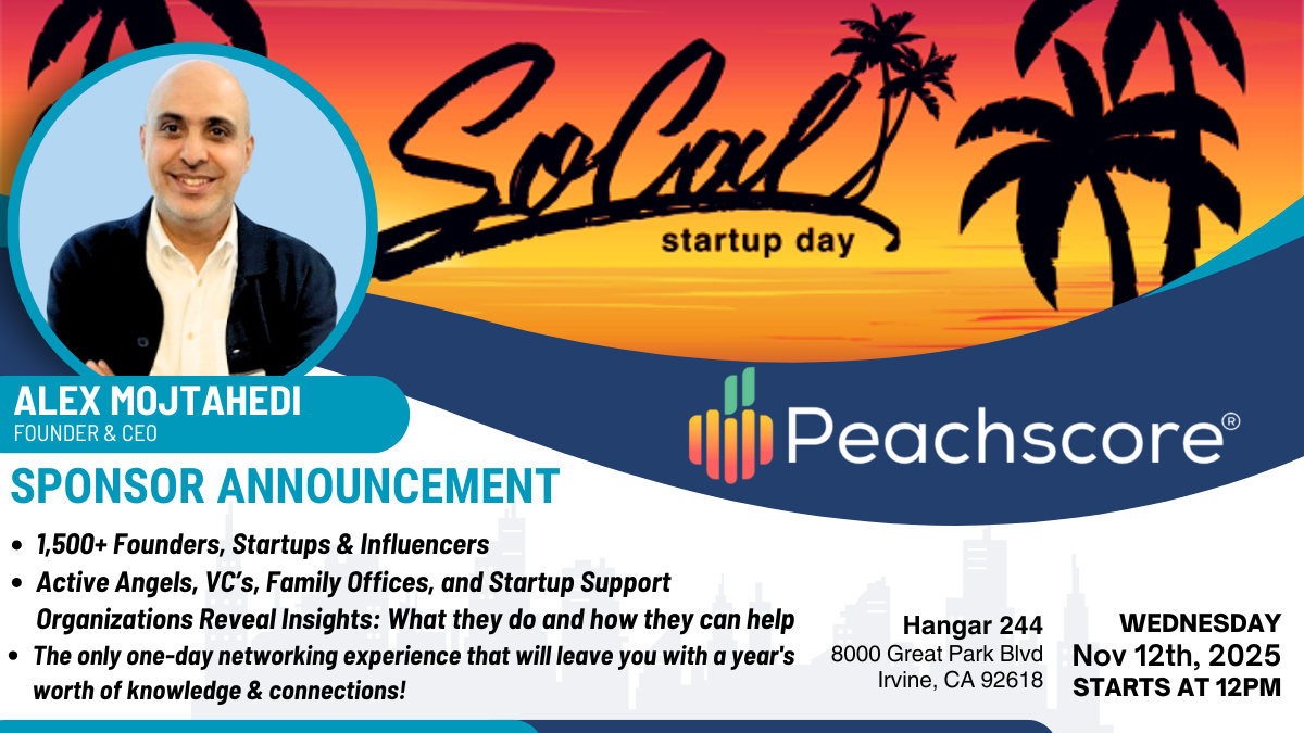 SoCal Startup Day Event in November 2025