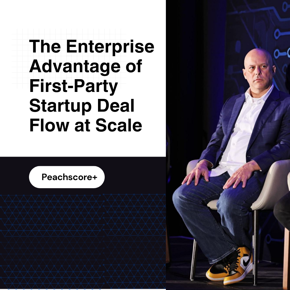 First-Party Startup Data and Deal Flow at Scale for Modern Enterprises