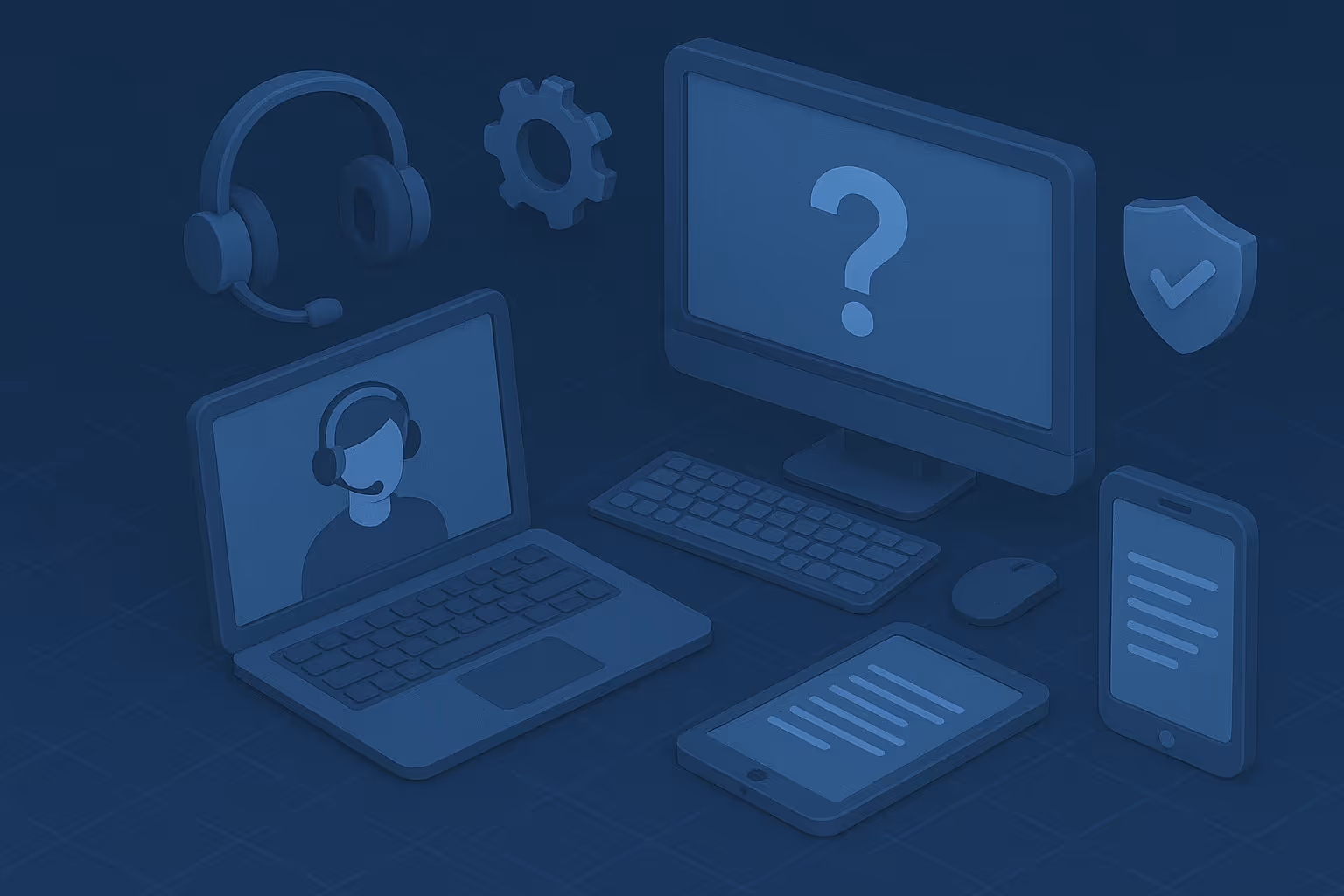 Les services de support informatique sont des services professionnels qui aident à gérer, maintenir et dépanner les systèmes informatiques.