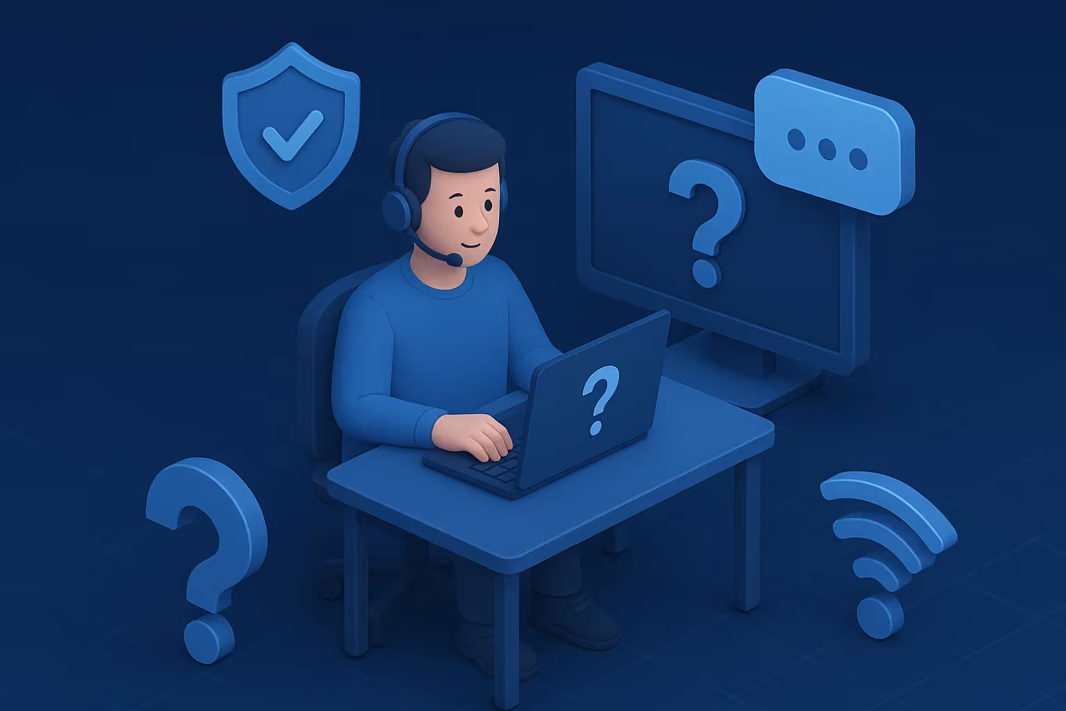 Services de support informatique – Le support helpdesk est un service informatique de première ligne qui fournit une assistance aux utilisateurs.