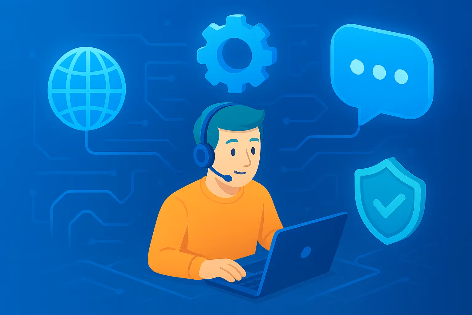 Solutions courantes offertes par la fonction support IT