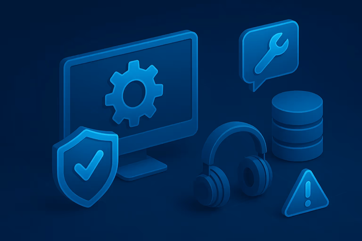IT maintenance and support services are ongoing activities that keep software, systems, and networks secure