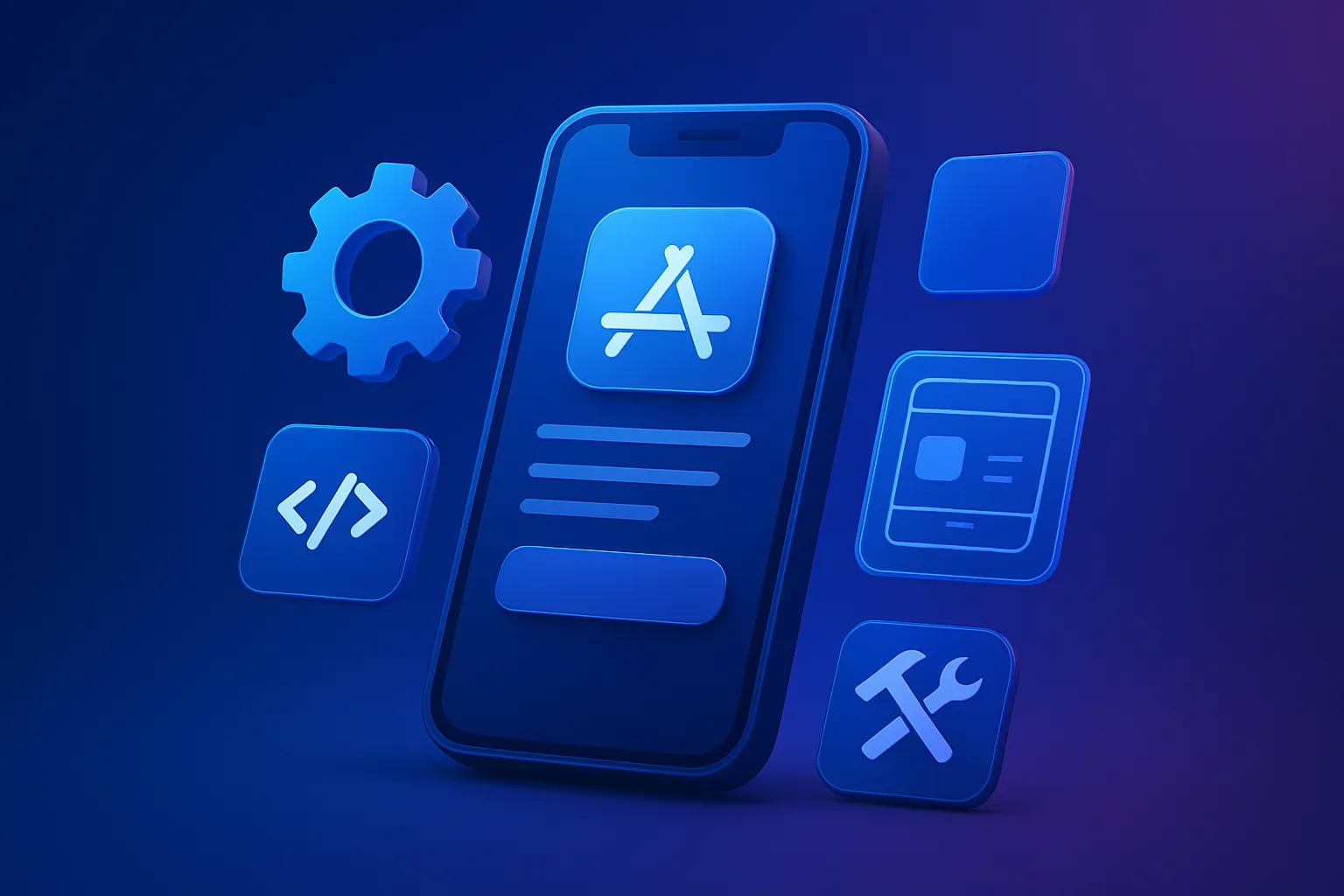 Custom mobile app development is the process of designing and building applications