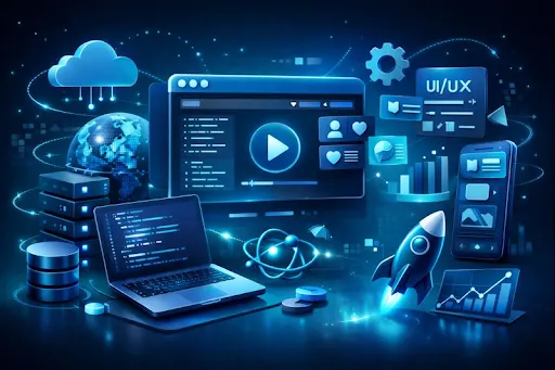 development of interactive and dynamic web