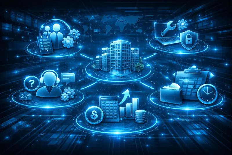 Common Types of Support Functions in Organizations