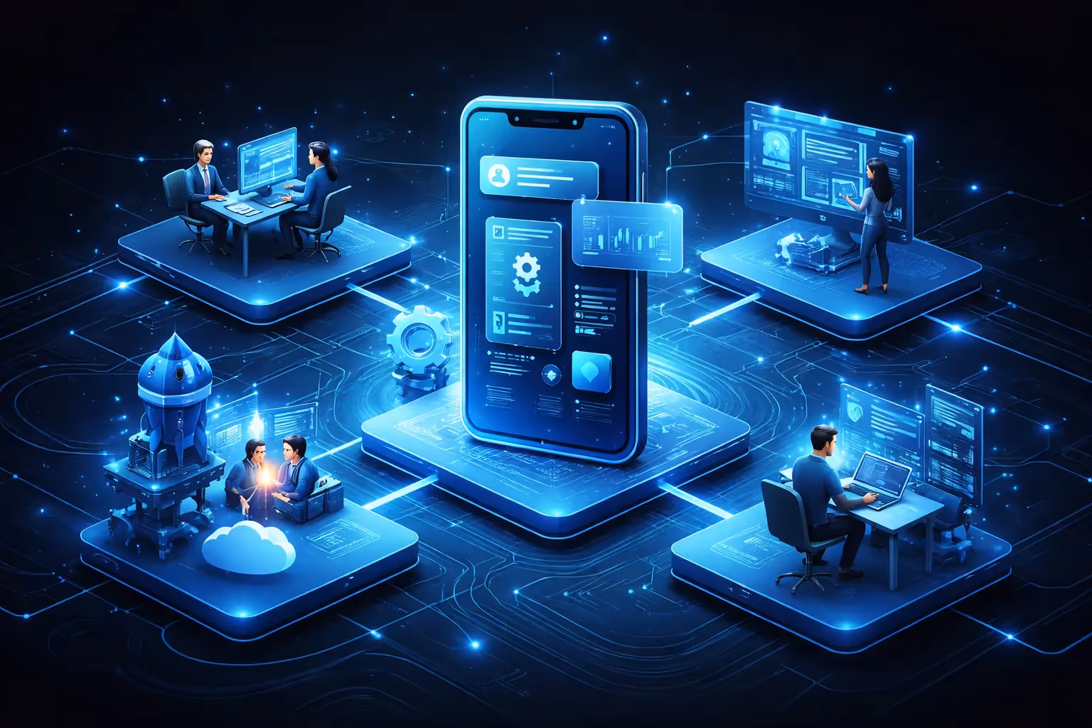 Mobile App Development Outsourcing Process