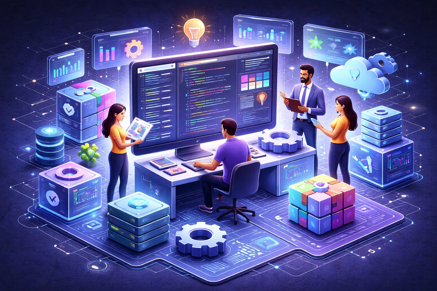 Les principaux types de solutions logicielles sur mesure