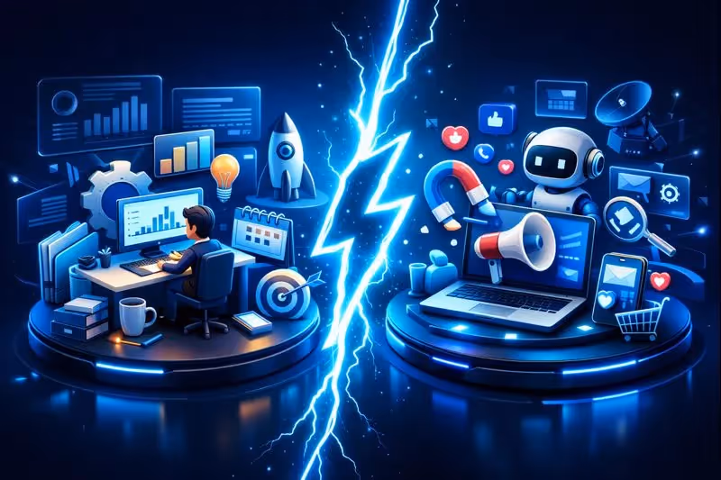 Key Differences Between In-House Marketing and Digital Marketing Services
