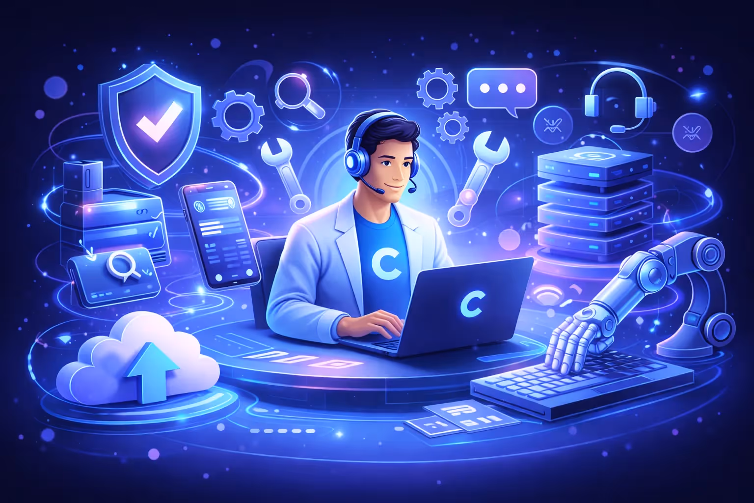 Types de services de support technique Cegid