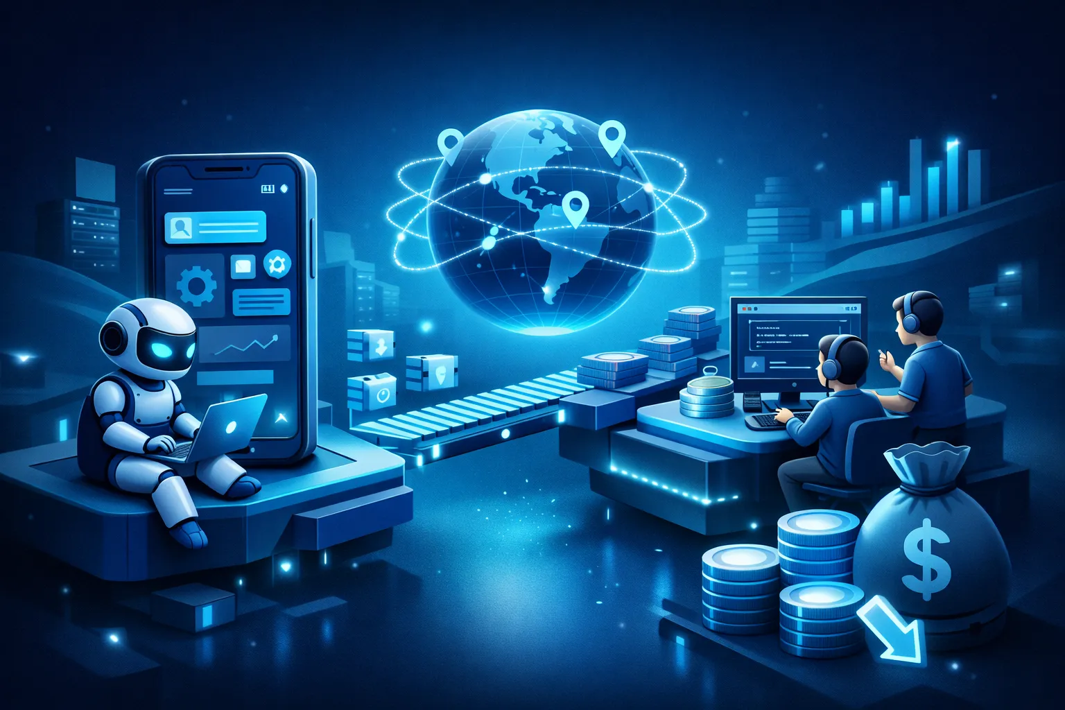 How Outsourcing Mobile Application Development Saves Costs