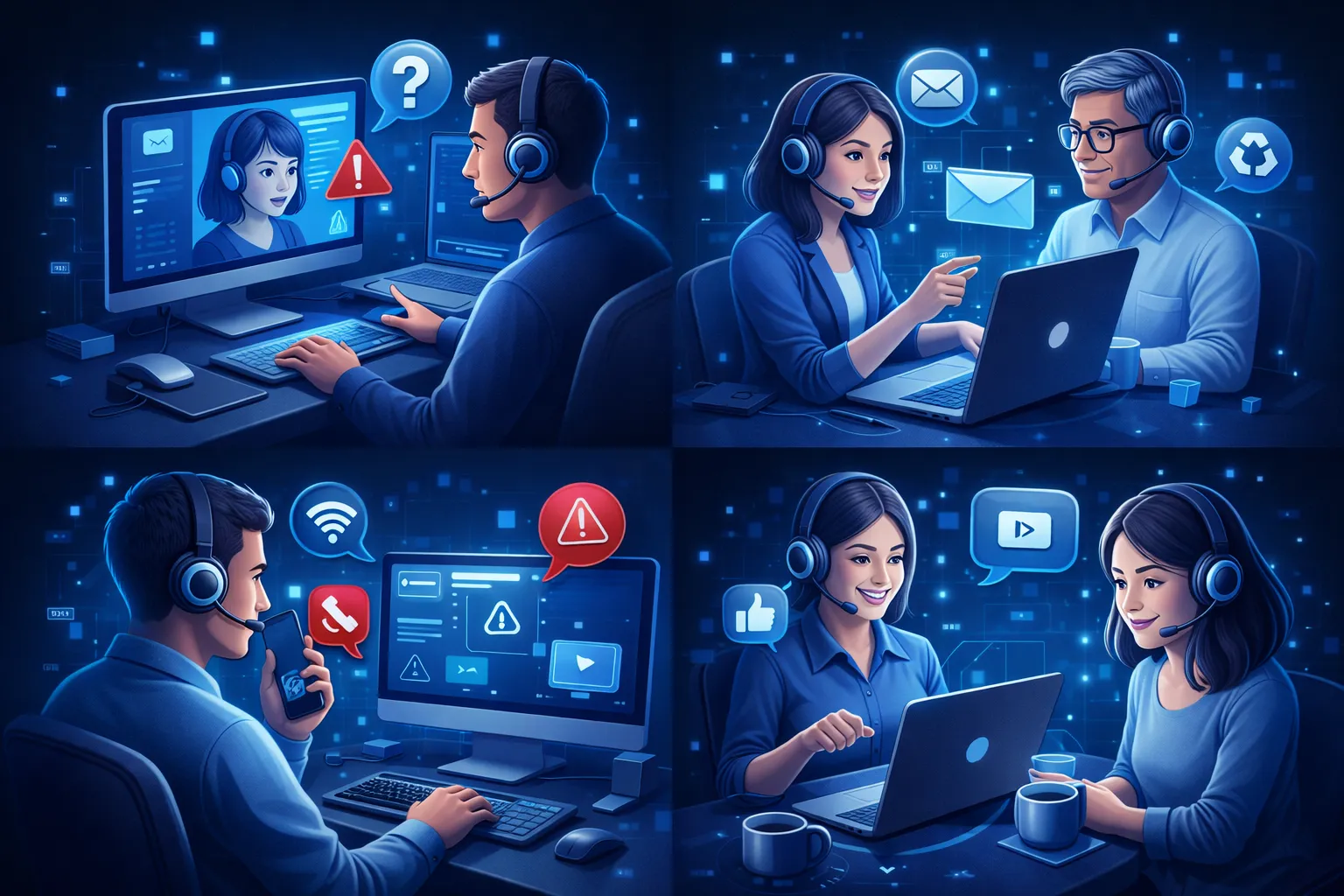 Examples of Level 1 Support in Action